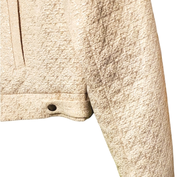 A new day Cream moto Jacket with Gold shimmer. - Picture 6 of 7
